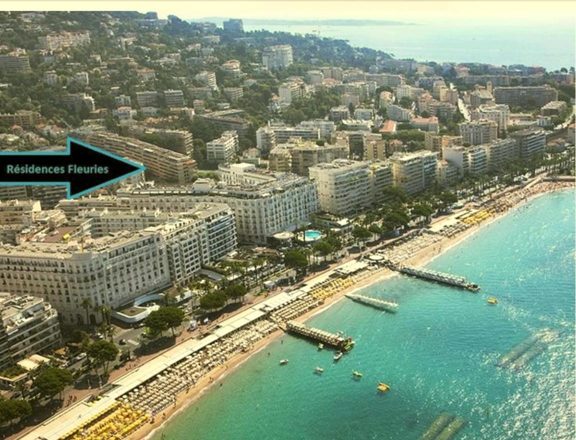 Residences Fleuries - Behind Cannes Croisette Bvd Exteriér fotografie